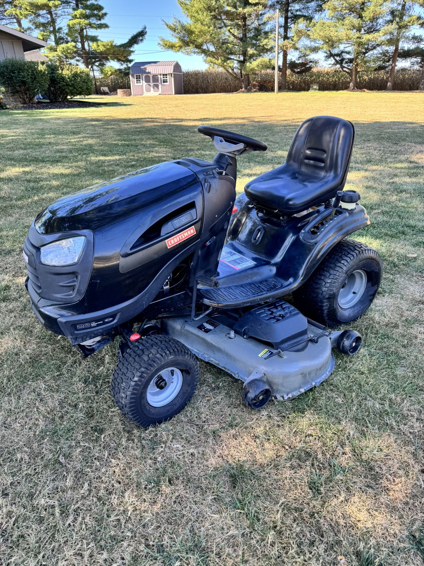 54” riding Mower