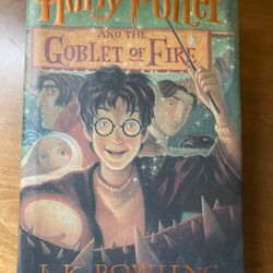 Rare Harry Potter and the Goblet of Fire Book 