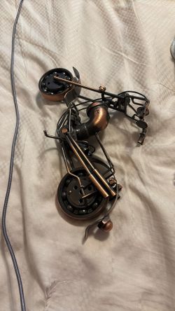 Steam Punk Motorcycle Sculpture