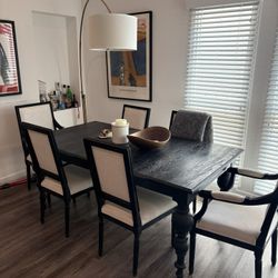 Restoration Hardware Dining Table & Chairs