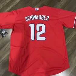 Phillies Schwarber Jersey