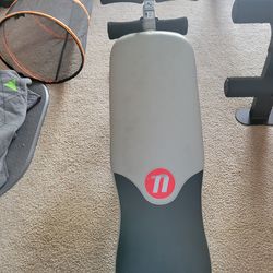 Nautilus workout bench