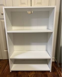 3 tier shelf bookcase