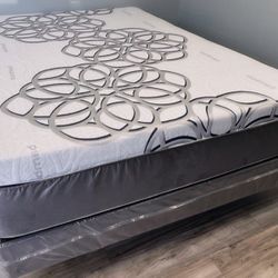 Full Sky Comfort Bamboo Cool Gel Memory Foamm Matres!!