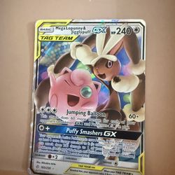Pokemon Mega Lopunny & Jigglypuff GX