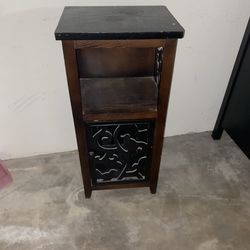 14 w 11 d 30 h.  End table/stand