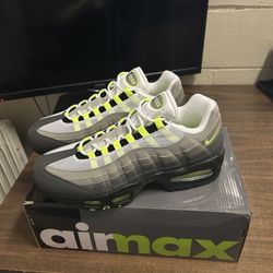 Nike Air Max 95 OG Neon Green sneakers(2026) size 12