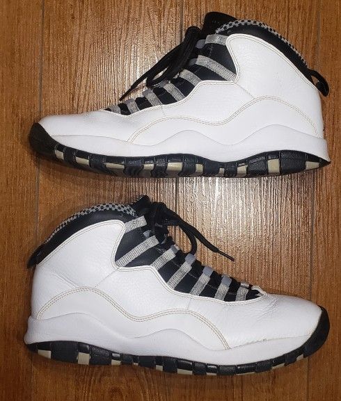 Air Jordan Retro 10 "Steel" Men's Size 9.5 Authentic ** READ FULL DESCRIPTION **