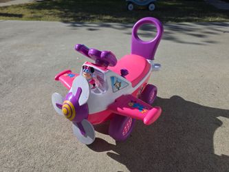 Minnie Mouse Plane Ride on