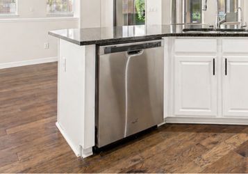 Dishwasher whirlpool stainless steel