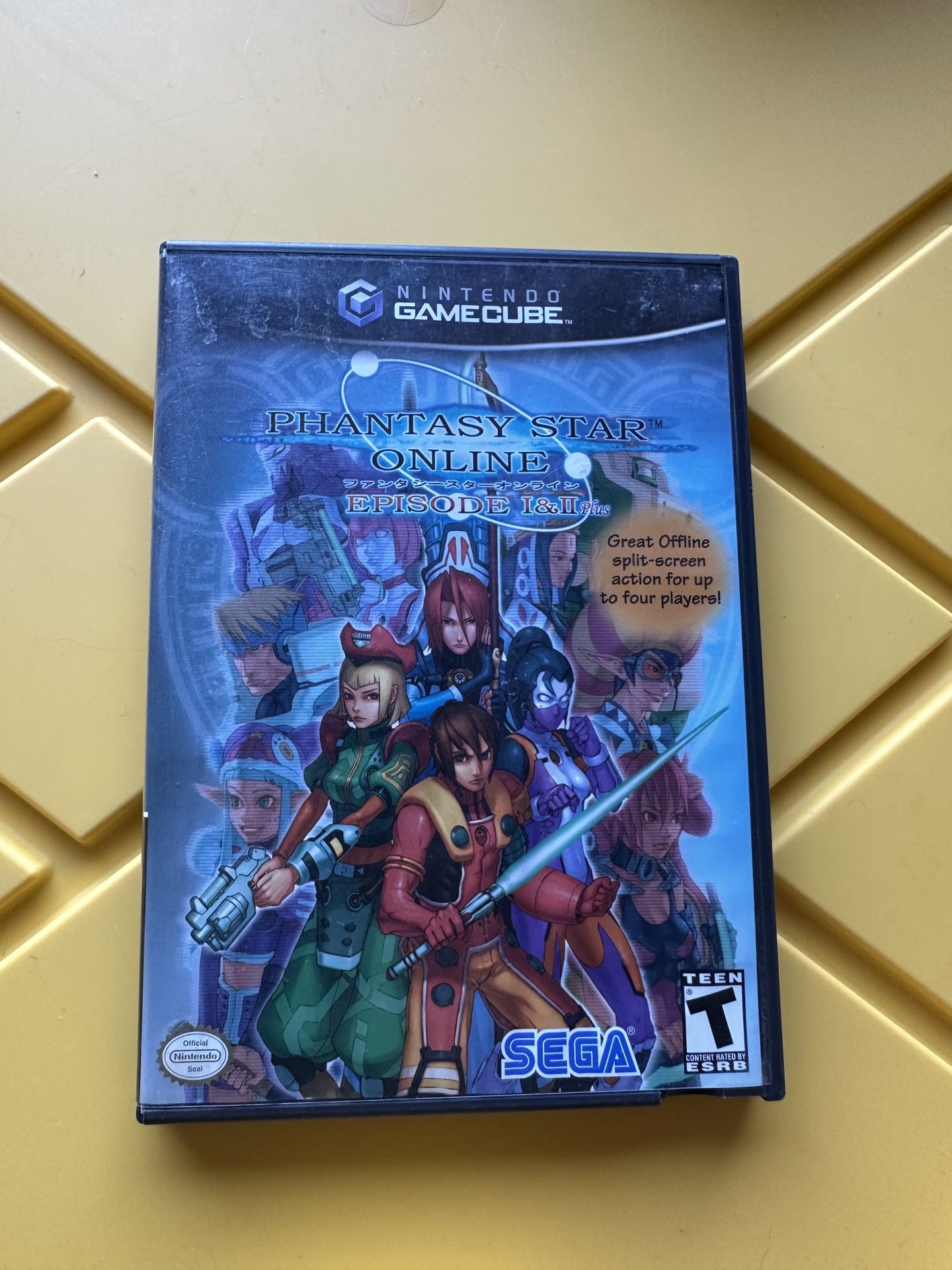 Gamecube Phantasy Star Online Episode I & II Plus