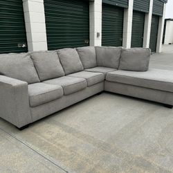 FREE DELIVERY | Grey L Sectional Sofa 