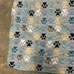 Adorable And Soft Puppy Fleece Throw.