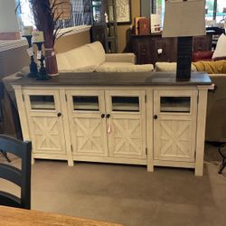 Extra large TV stand