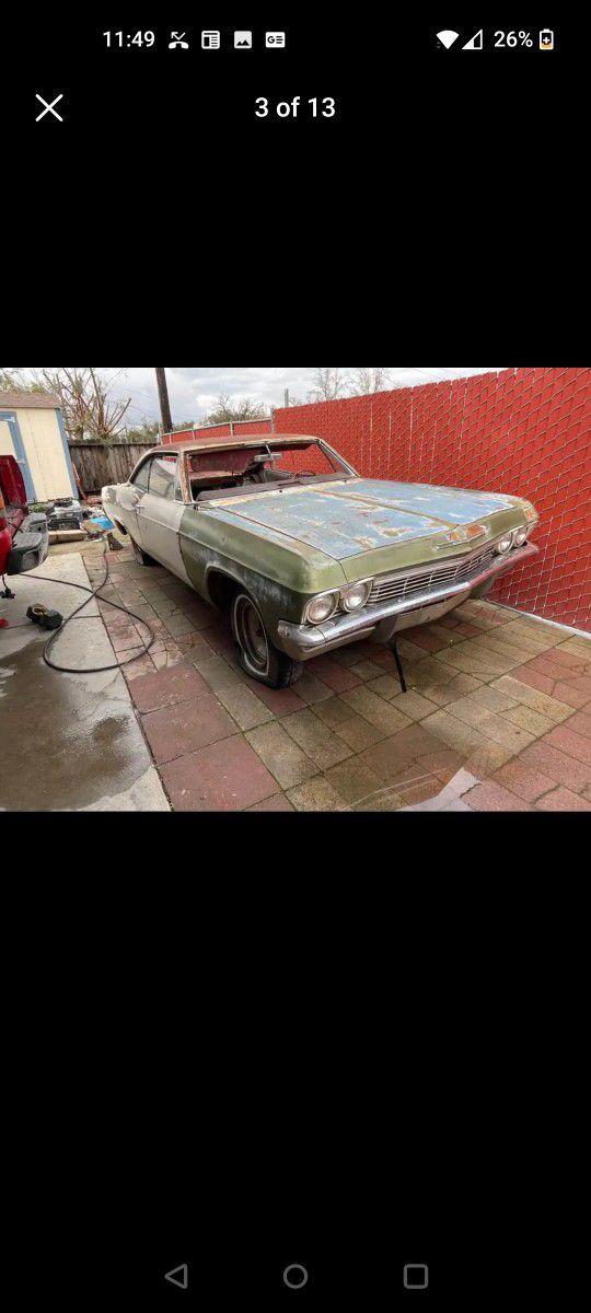 1965 impala ss pas