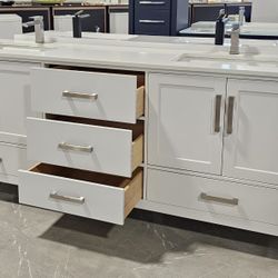 Bathroom Vanity 84”