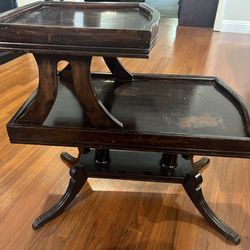 Cute 2-Tiered End Table