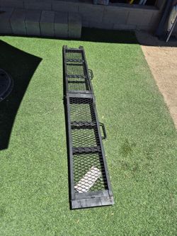 CARRY-ON// 80" X 11" steel loading single ramp