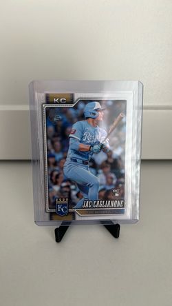 Jac Caglianone Topps Rookie Baseball Card