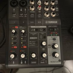 Yamaha AG06 Interface 