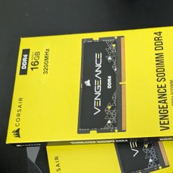 Corsair Vengeance Performance SODIMM Memory 32GB (2x16GB) DDR4 3200MHz CL22 