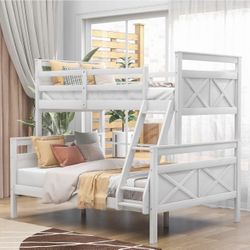 Full and Twin Bunk Bed 