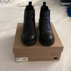 Steve Madden Black Boots