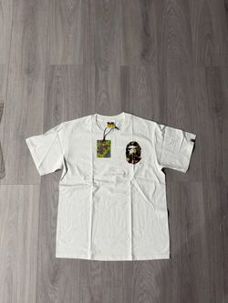 White BapeXStussy Tee , size medium and brand new