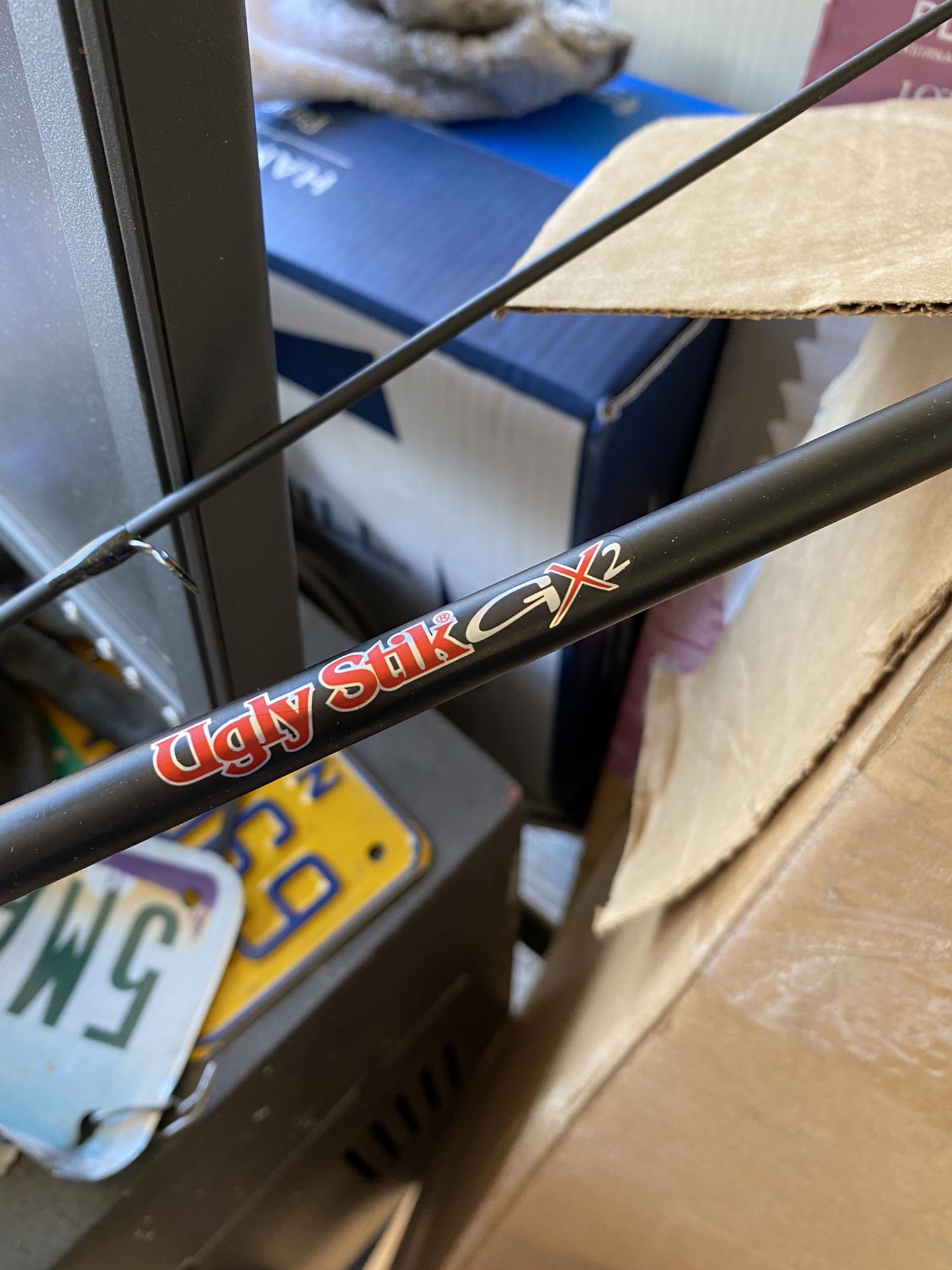 Ugly Stik GX2 Spinning Rod and Reel Combo Fishing Pole 