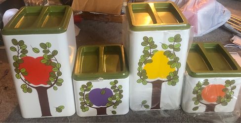 Vintage canisters