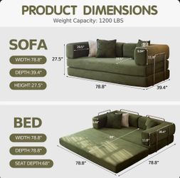 Modular Green Couch