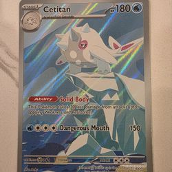 Pokemon TCG Cetitan 201/191 2024 Surging Sparks Illustration Rare Card - NM/M!