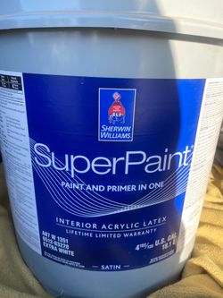 SATIN white interior Sherwin William paint