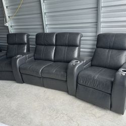 Power Reclining Theater Chairs