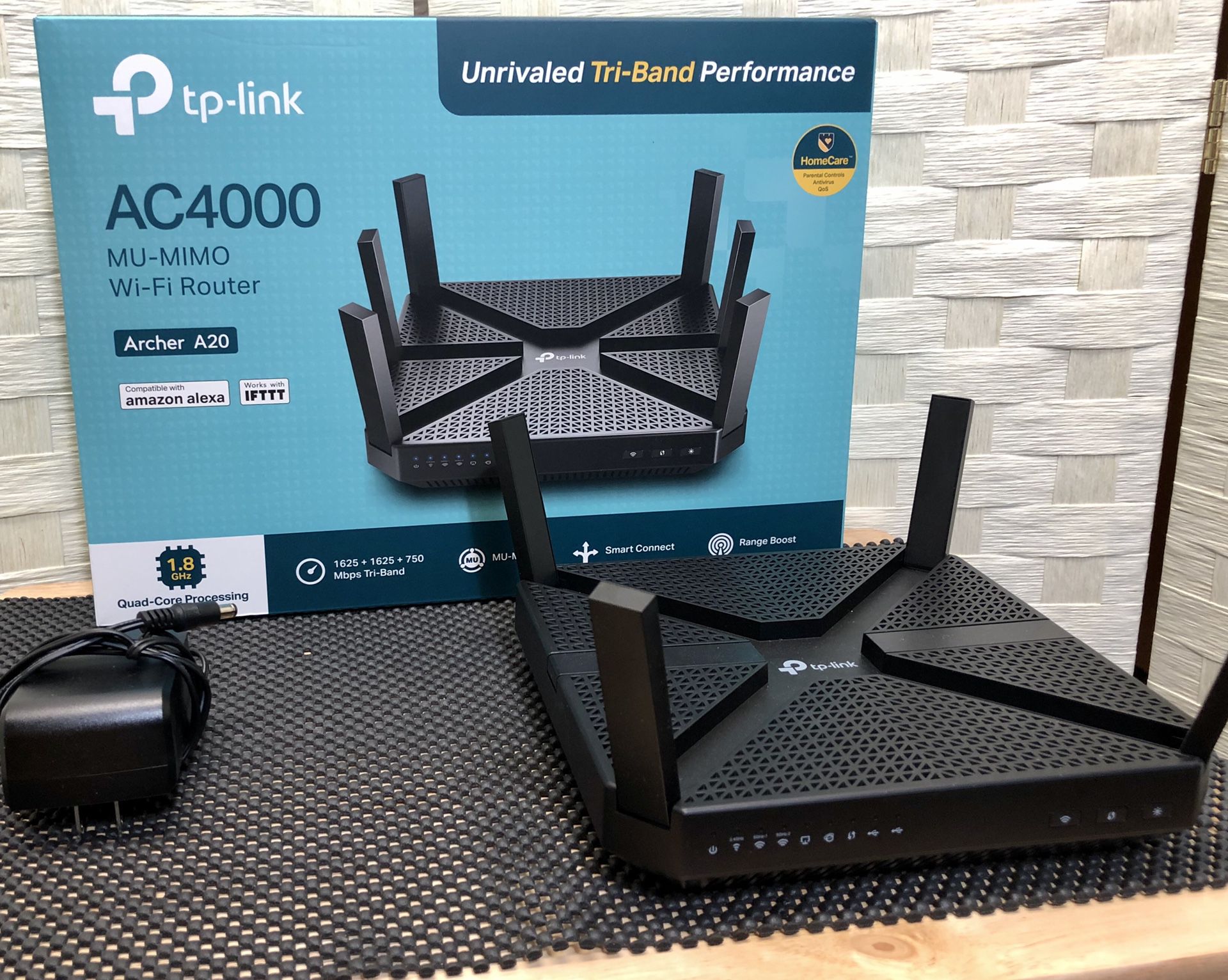 TP-Link AC4000 Smart WiFi Router - MIMO