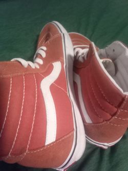 Vans Sk8-Hi Color Theory Sneakers "Burnt Ochre" orange