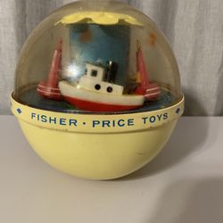 Vintage 1966 Roly Poly Boat Chime $25