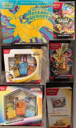 Pokemon 6 sealed all together