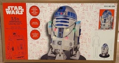 Star Wars 3.5 Ft Animated LED R2D2 Home Depot