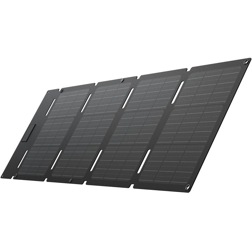 EF ECOFLOW 45W Portable Solar Panel with Type-C, 25% Conversion Efficiency, N Type Solar Cell for Power Stations, IP68 Waterproof, Foldable Lightweigh