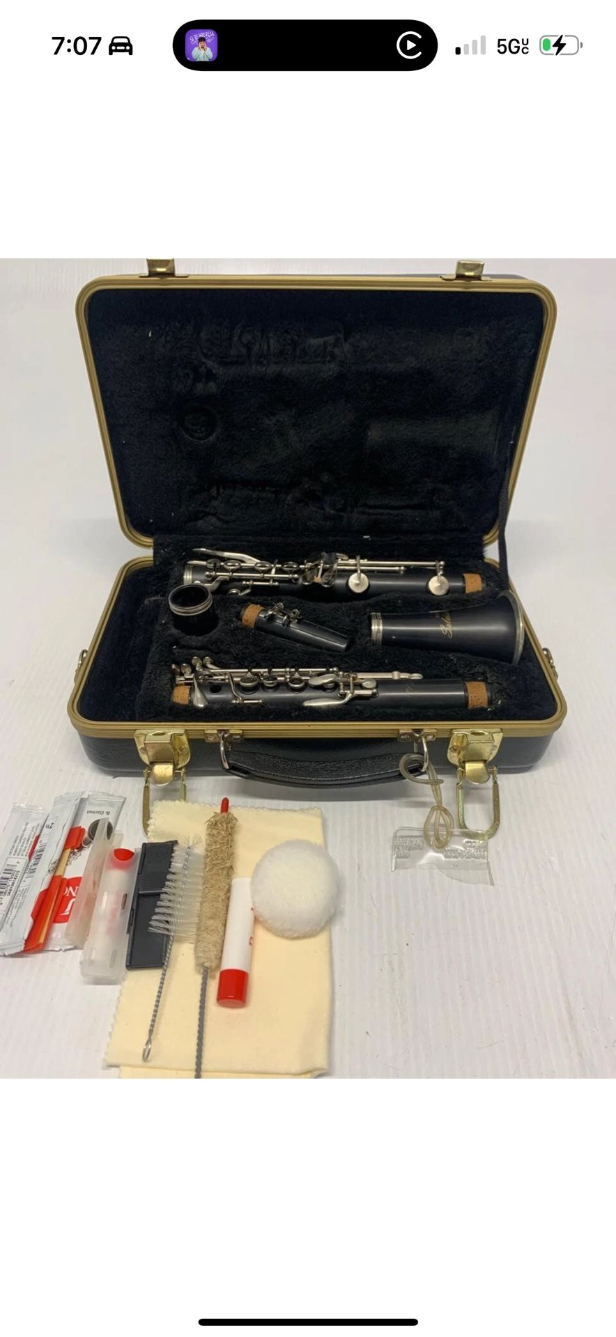 Selmer Soloist Clarinet P0185304 With Case/Accessories