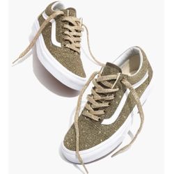 Vans® Glitter Old Skool Lace-Up Sneakers