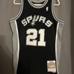 Mitchell & Ness San Antonio Spurs Road Jersey 1998-99 Tim Duncan 21