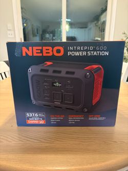 Brand New NEBO Intrepid 600 Portable Power Station