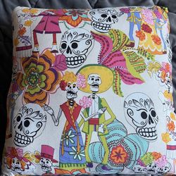 Dia De Los Muertos Pillow