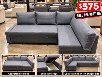 IKEA FRIHETEN / KLAGSHAMN Sleeper Sectional w/ Storage