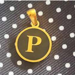 Letter P pendant