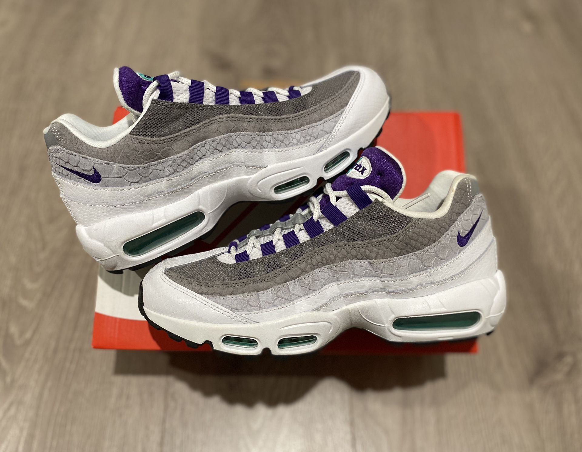 Air Max 95 Grape Snakeskin Size 8.5 and 9 Men’s