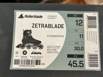 Skates size 12 color black