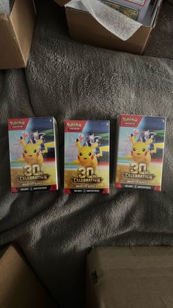 Pokemon 30th celebration booster bundle boxes